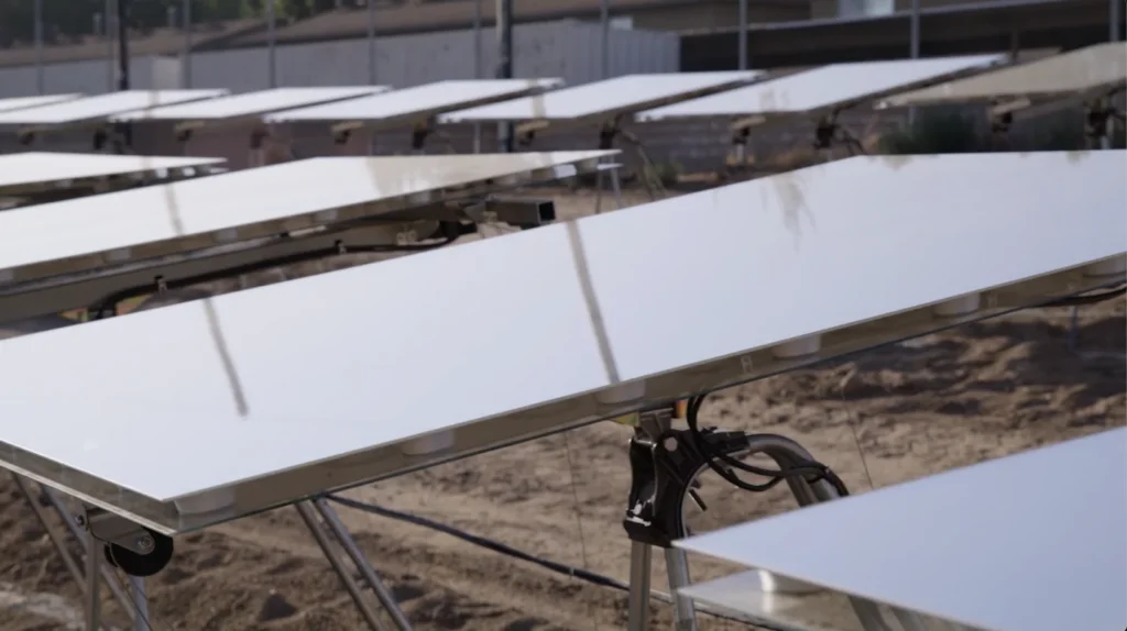 Gen 4 heliostats at Lancaster, California